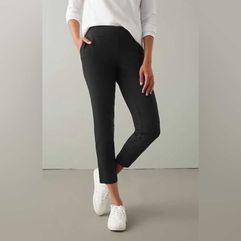 NWOT J.Jill affinity French terry slim leg XL